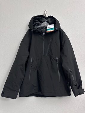 GSOU SNOW Womens Snowboard Waterproof Jacket Black Size XL NWT